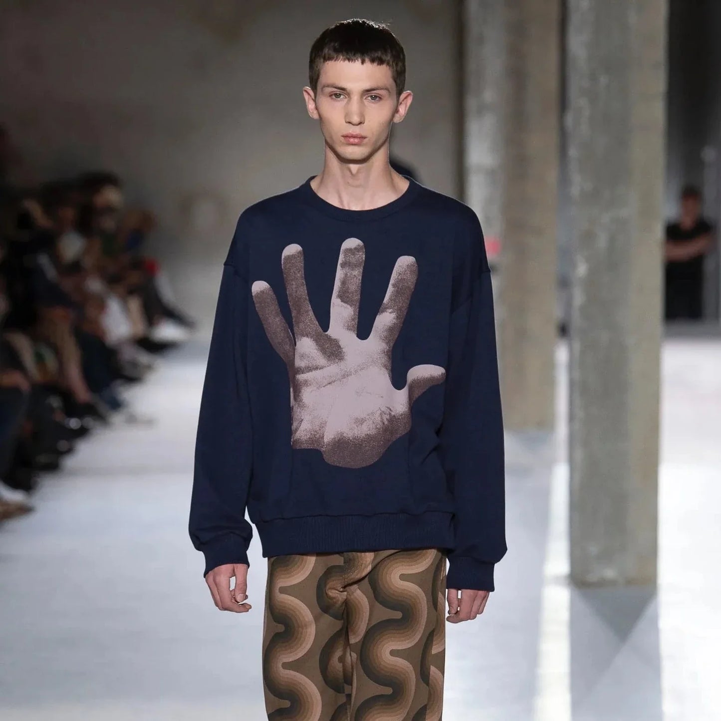 Dries Van Noten Verner Panton Hand Sweater - SS19