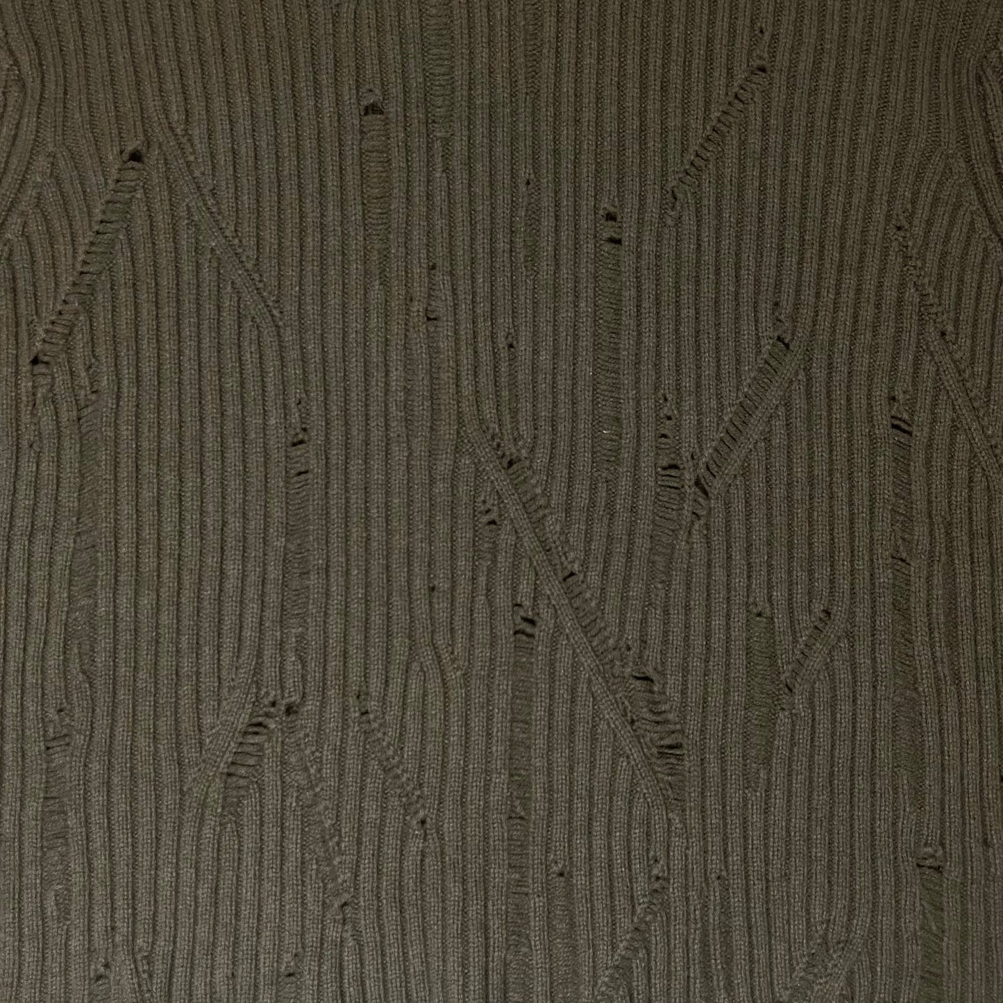 Maison Margiela Distressed Rib Knit Sweater - AW16