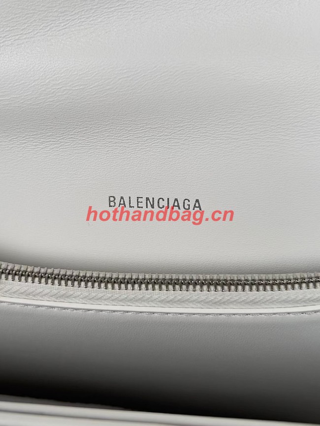 Balenciaga HOURGLASS With Chain 92886 WHITE