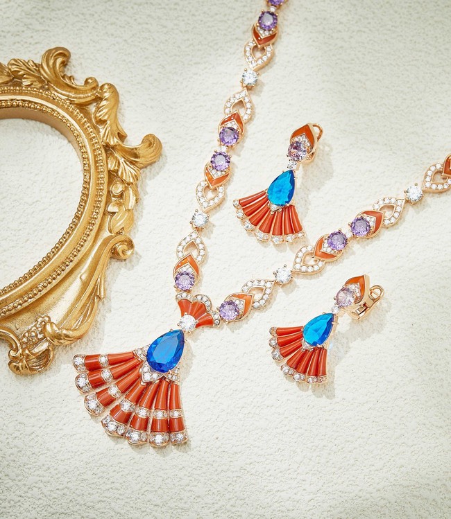 BVLGARI necklace&Earring CE16534