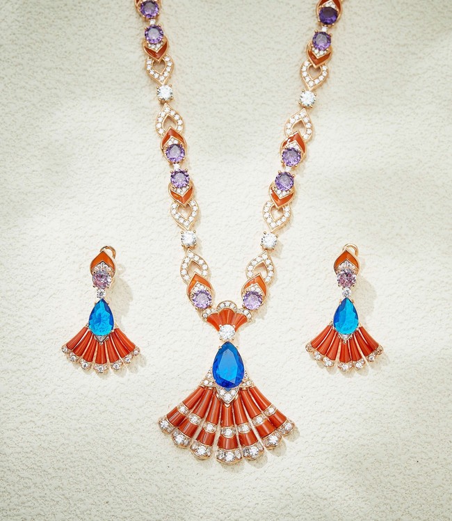 BVLGARI necklace&Earring CE16534