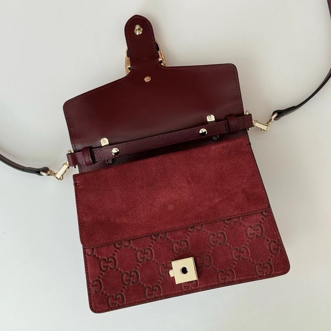 GUCCI DIONYSUS MINI TOP HANDLE BAG 813400 red