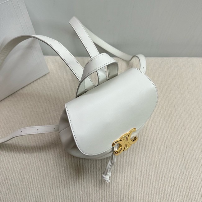 Celine BACKPACK CELINE BONNIE IN SMOOTH CALFSKIN 118703 RICE