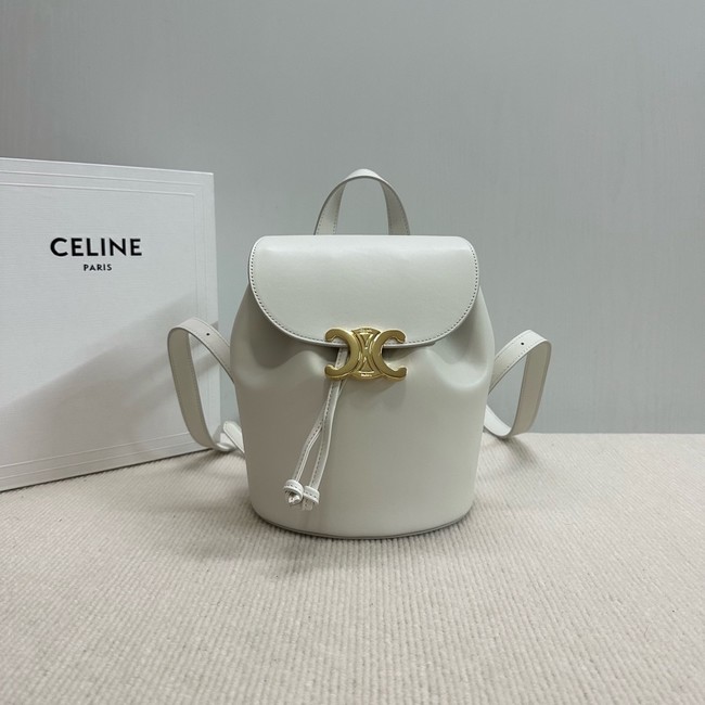 Celine BACKPACK CELINE BONNIE IN SMOOTH CALFSKIN 118703 RICE
