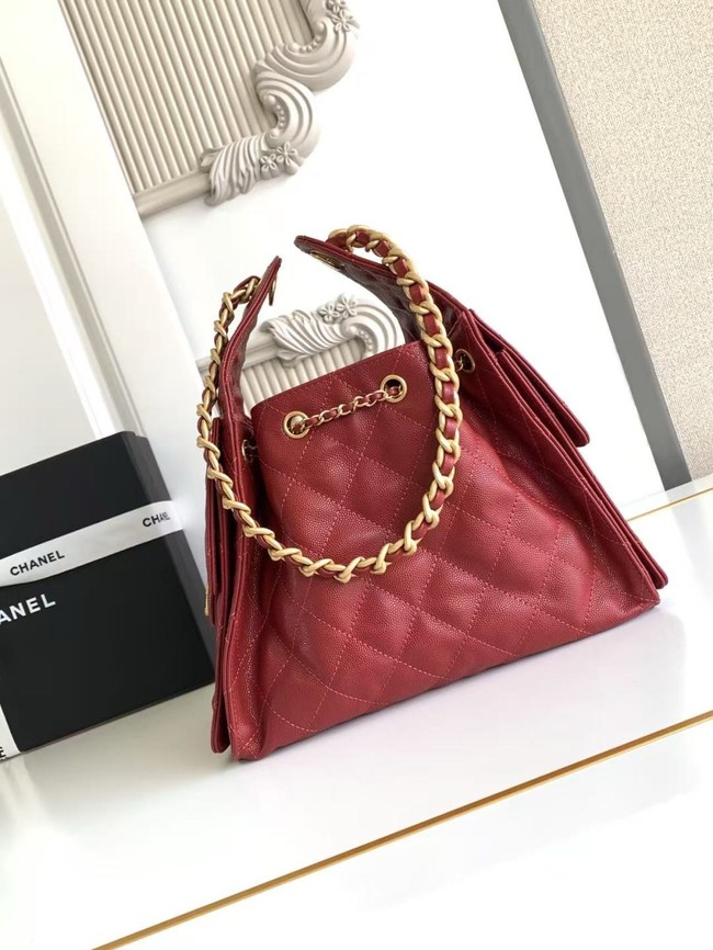 CHANEL 25 SMALL HANDBAG AS5293 red