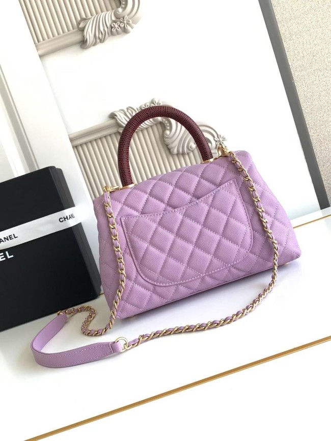 Chanel FLAP BAG WITH TOP HANDLE 92990-13