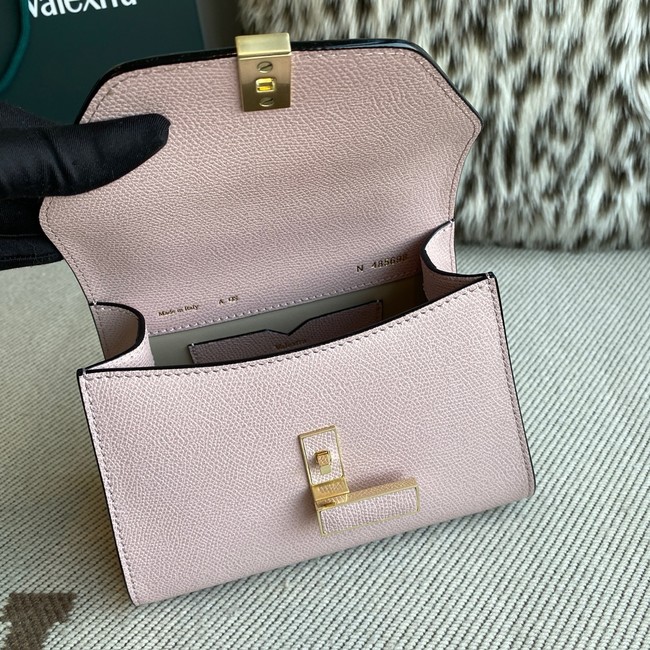 Valextra Iside Top Handle Mini Bag 00359 light pink