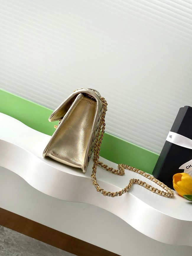 Chanel Mini flap bag AS4795 GOLD