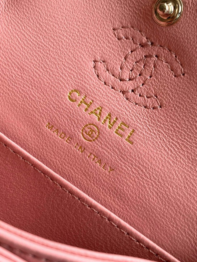 Chanel Classic Mini Bag with hook AP4760 pink