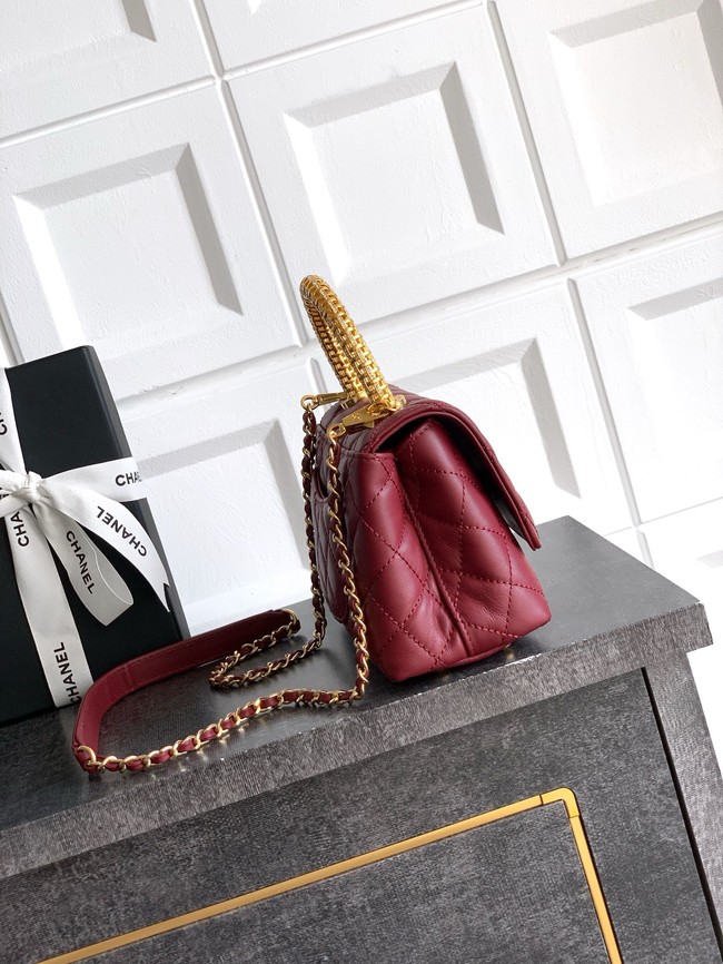 Chanel FLAP BAG WITH TOP HANDLE 92990-20