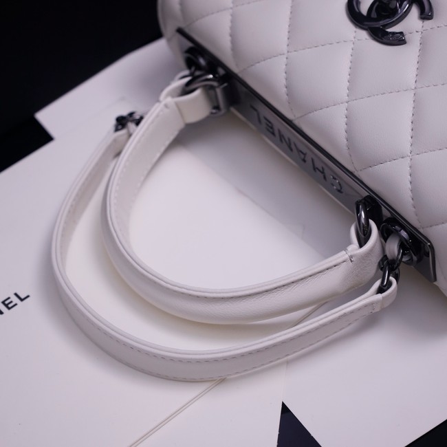 CHANEL mini Flap Bag With Top Handle 4654-1