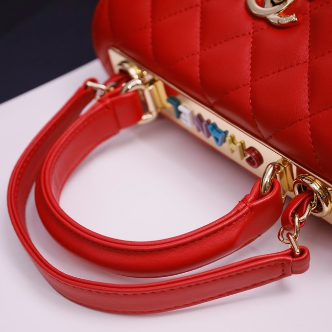 CHANEL mini Flap Bag With Top Handle 4654-6