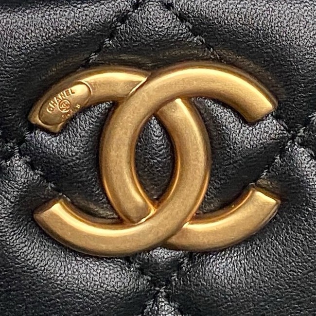 Chanel Mini Bowling Bag AS5572 black