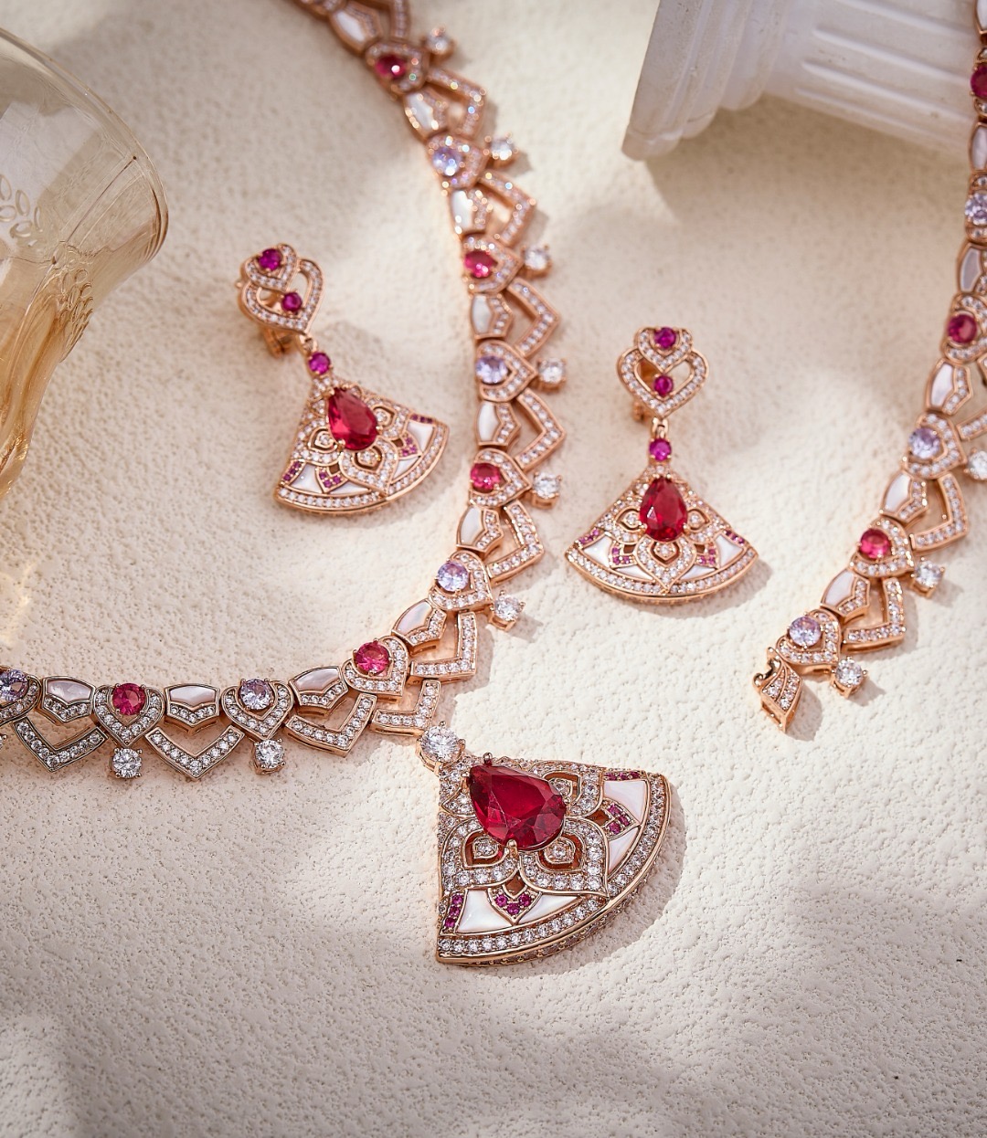 BVLGARI necklace&Earring CE81090