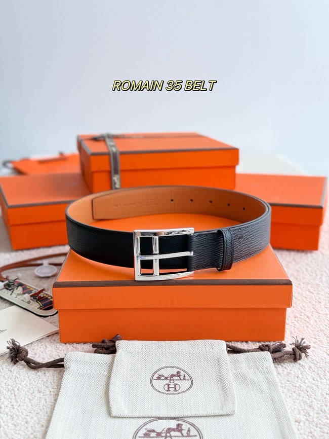 Hermes Epsom calfskin leather belt 66004