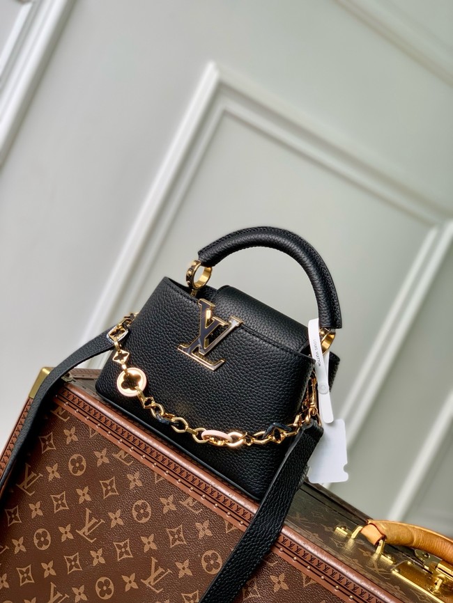 Louis Vuitton Capucines Mini M25497 black