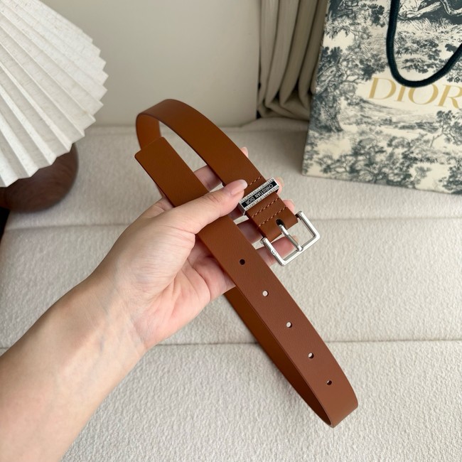 Dior Night Code Belt mooth Calfskin 25 MM B0163