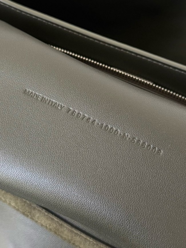 Balenciaga Rodeo Handbag Large suede calfskin 795459 green