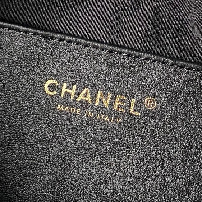 Chanel Hobo Handbag AS5837 black