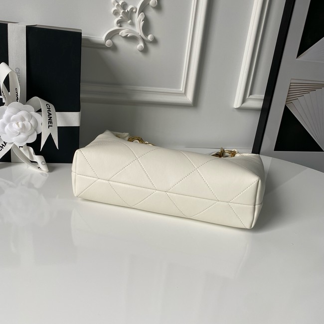 Chanel Hobo Handbag AS5837 white