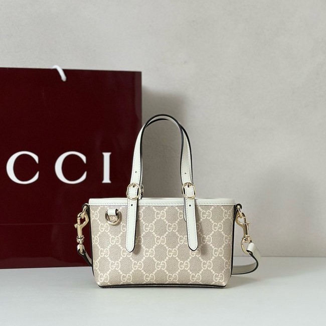 Gucci GG Emblem mini bag 855491 WHITE