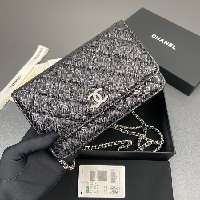 Chanel Wallet On Chain AP3723 black