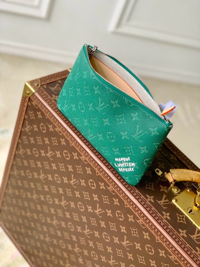 Louis Vuitton NEW Key Pouch M M27109 green