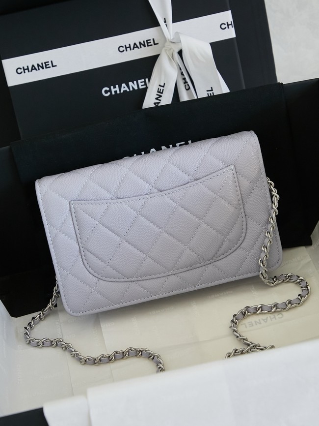 CHANEL Wallet On Chain AP3723 gray
