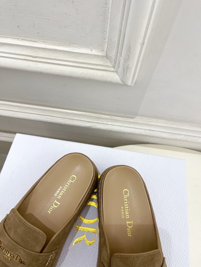 Dior Boy Mule Rope Beige Suede Calfskin KDF135S-1