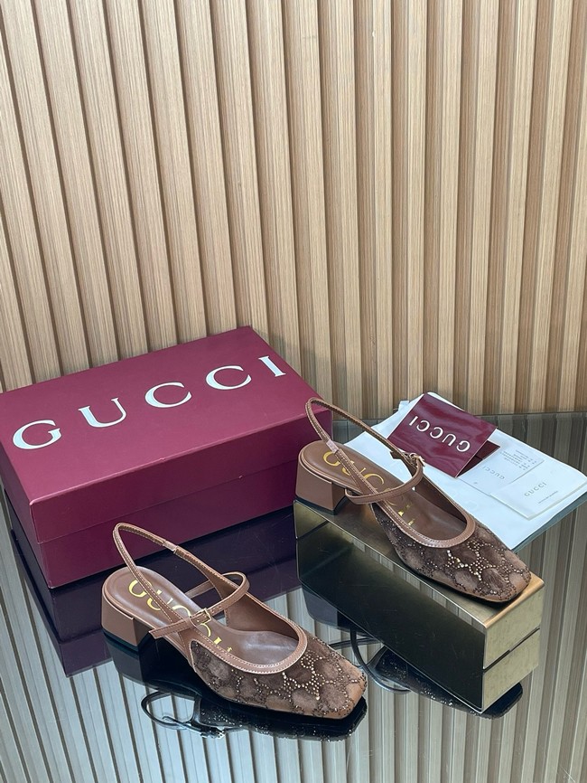 GUCCI Womens Slingbacks 21069-3