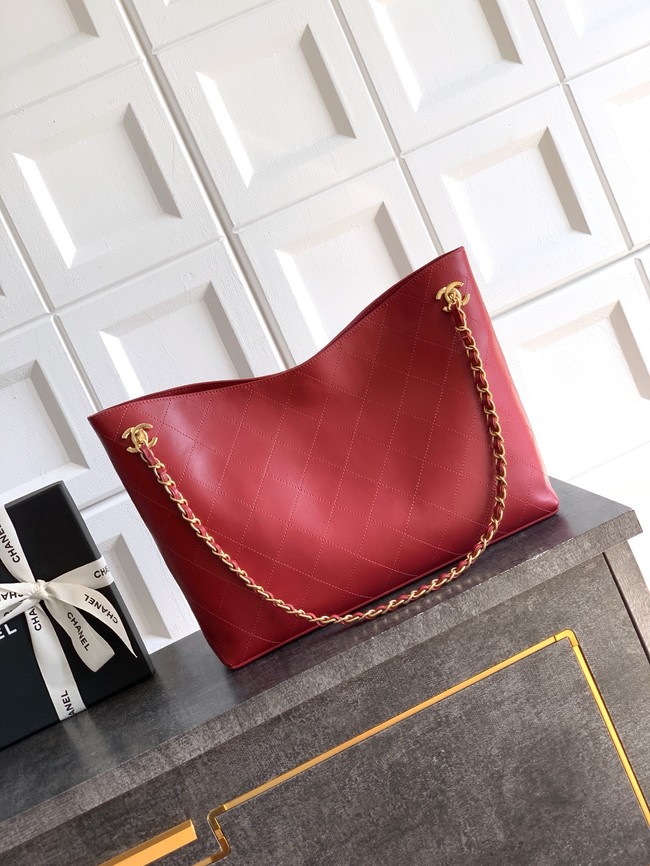 CHANEL Shoulder Bag 66971 red