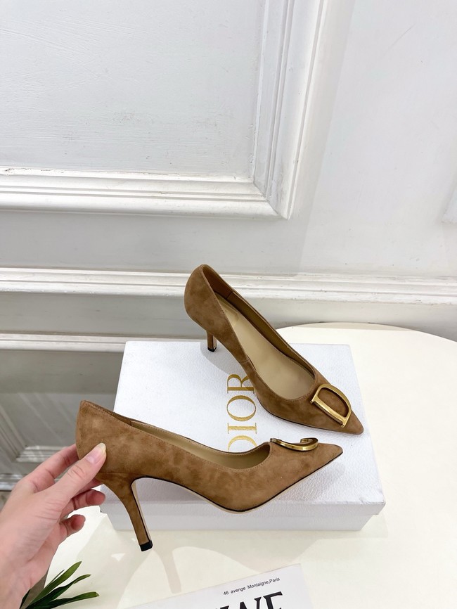Dior Initials Pump Suede Goatskin KCV574-1