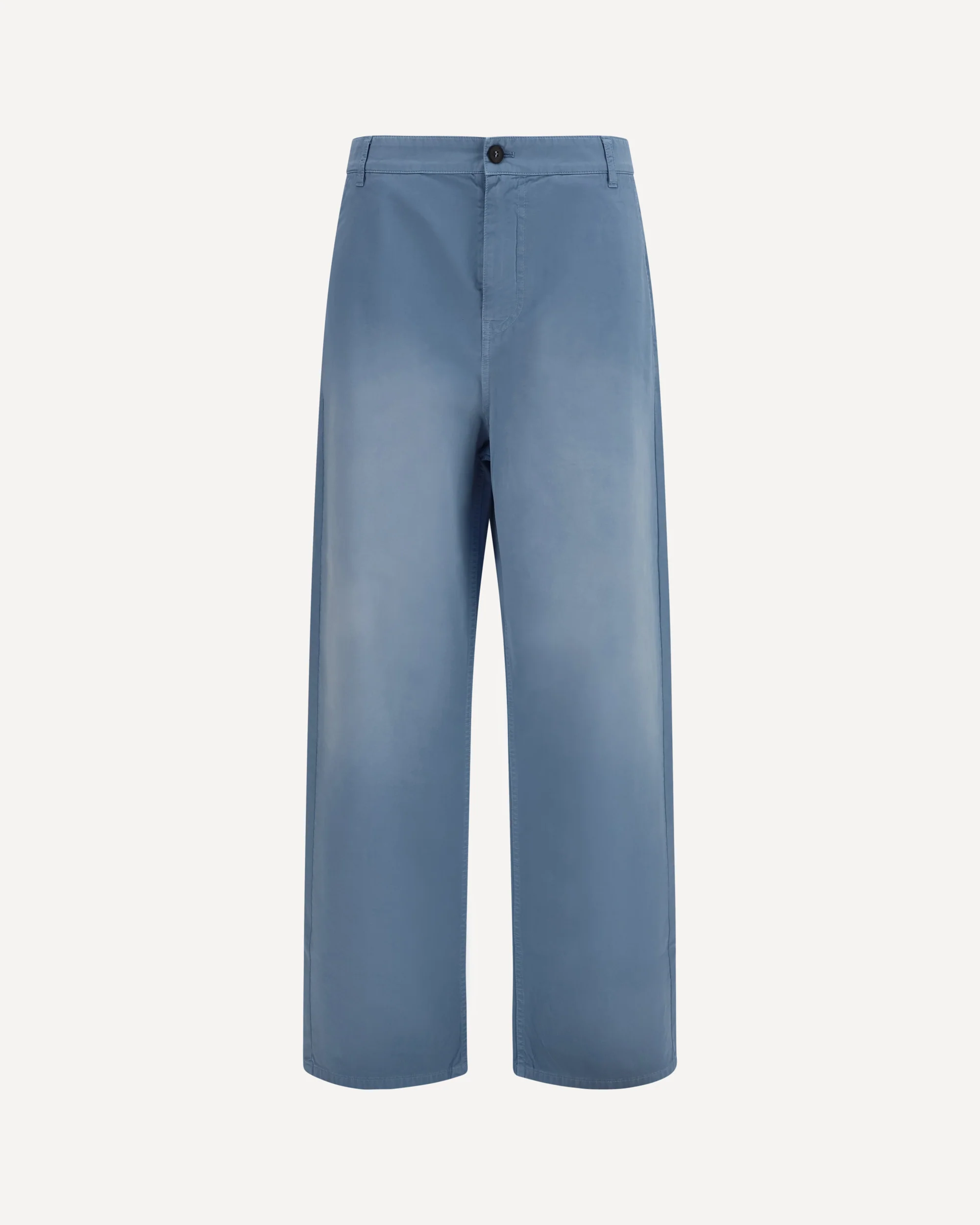 Garment-dyed wide-leg Pants - BLUE | Cheap Luxury Handbags Store,