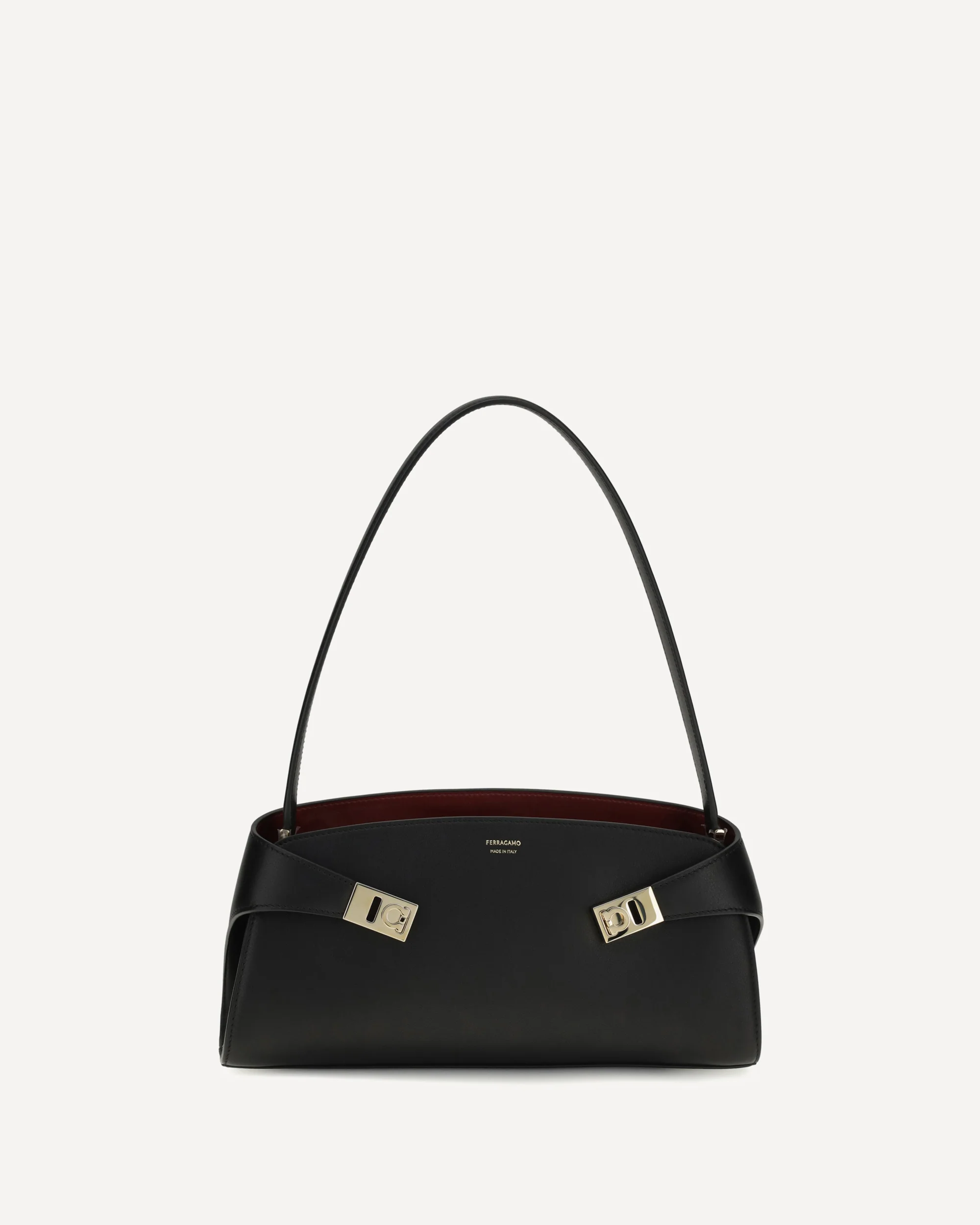 Hug East-West Shoulder Bag - BLACK | Cheap Luxury Handbags Store,