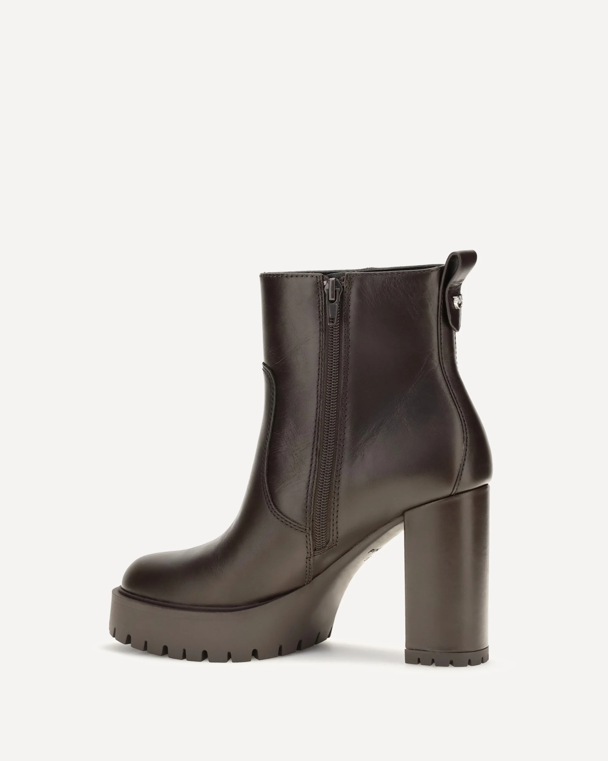 Clara 01 platform ankle Boots - BROWN | Cheap Luxury Handbags Store,