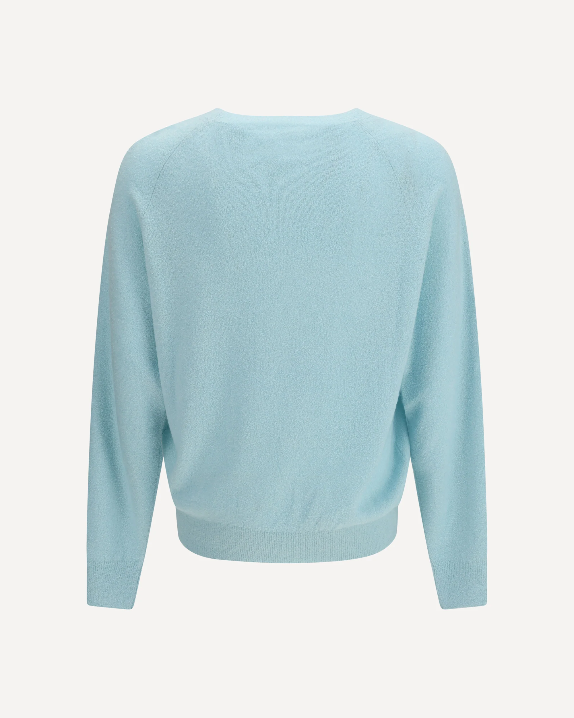 Ralph crewneck Sweater in silk and cashmere - LIGHT BLUE | Cheap Luxury Handbags Store,