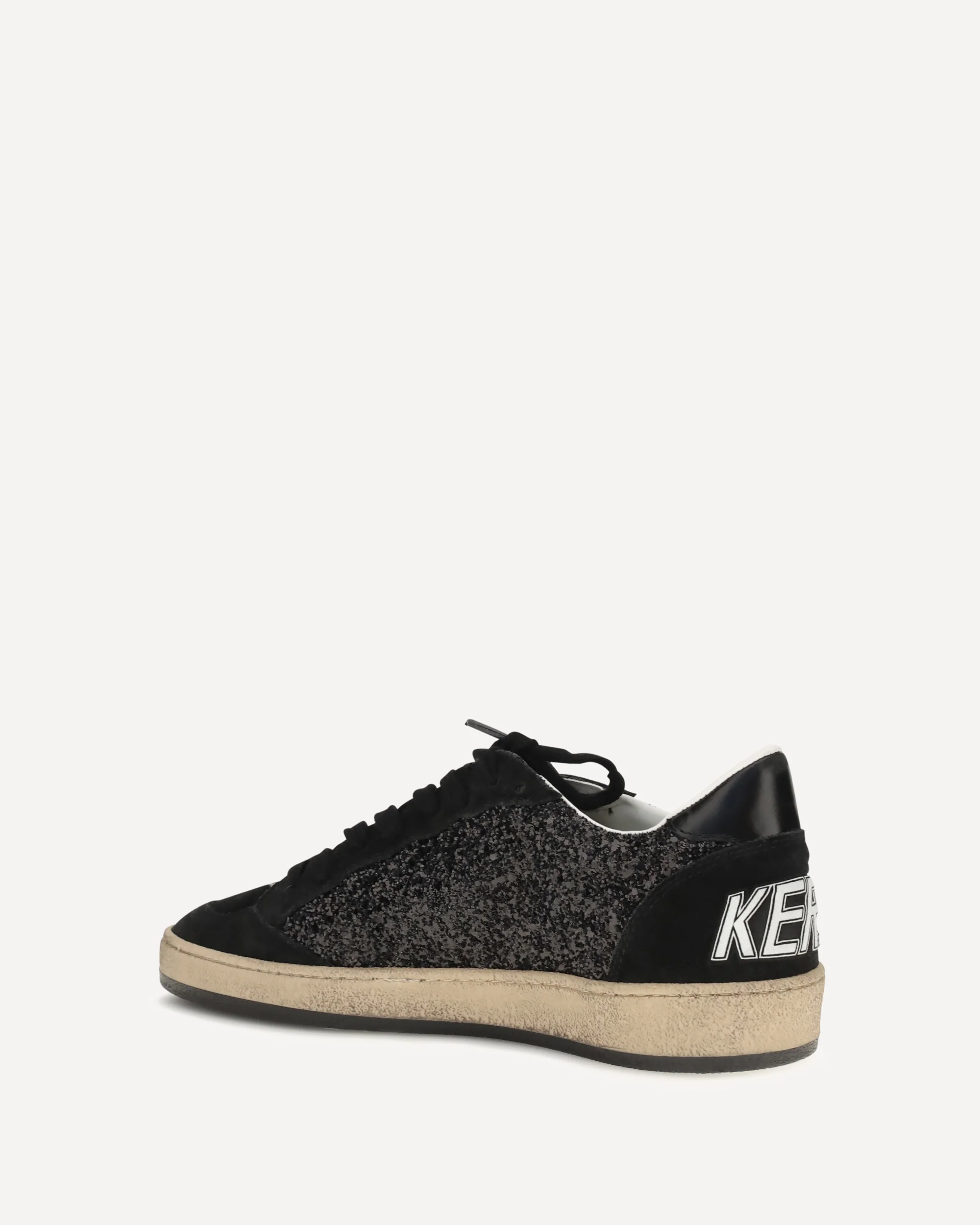 Ball Star Glitter Sneakers - BLACK | Cheap Luxury Handbags Store,