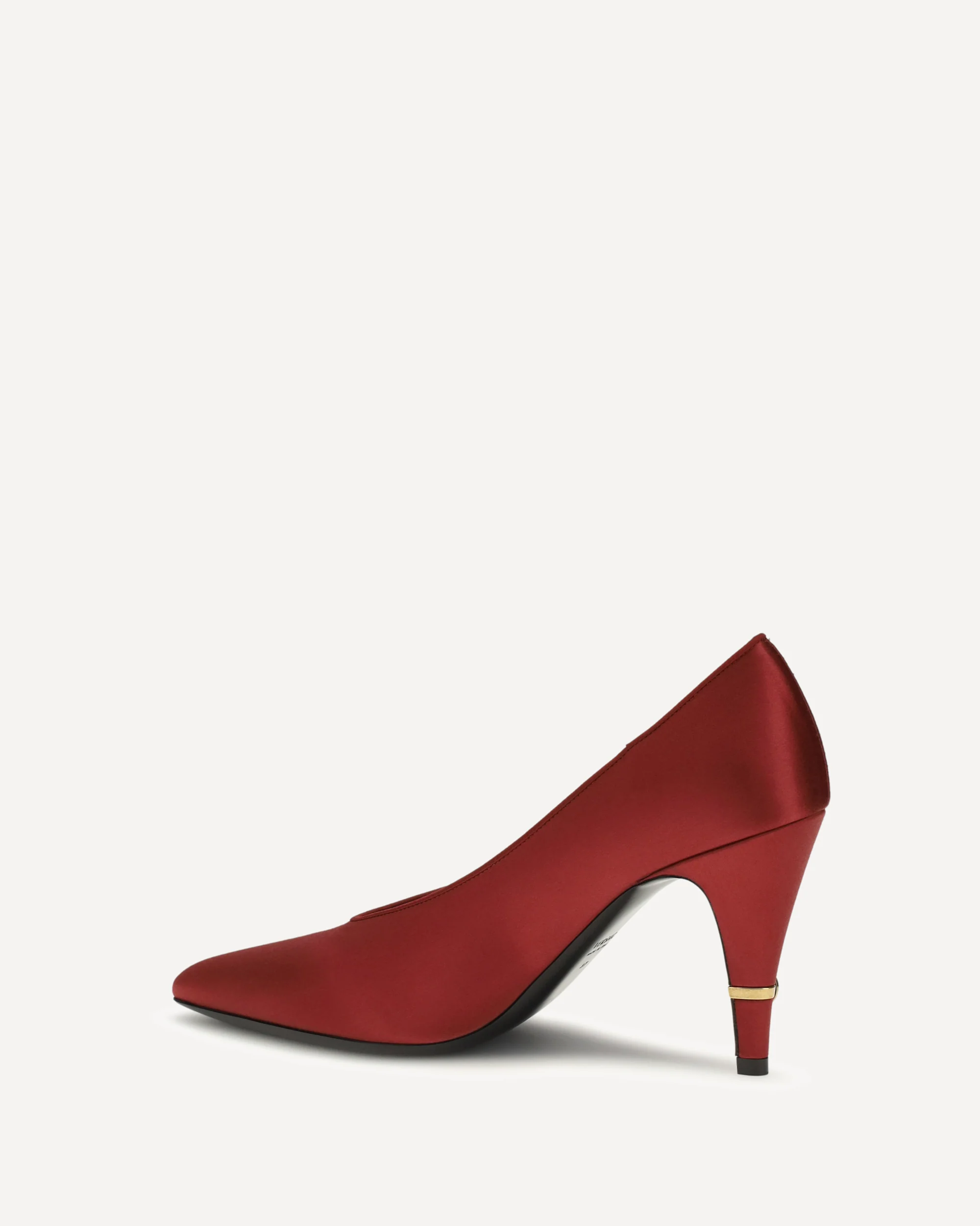Gianni satin Pumps - RED | Cheap Luxury Handbags Store,