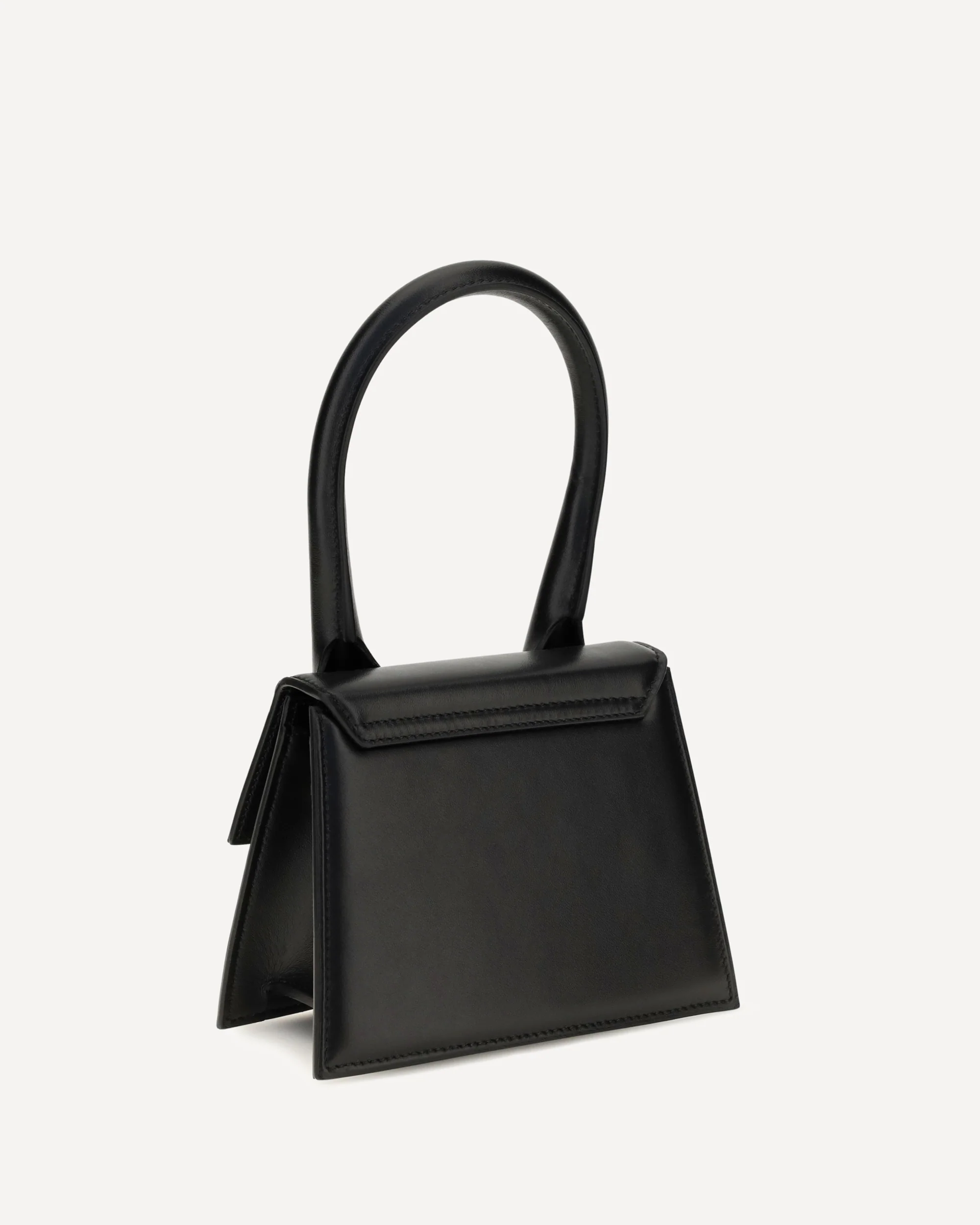 Le Chiquito medium leather Top Handle Bag - BLACK | Cheap Luxury Handbags Store,