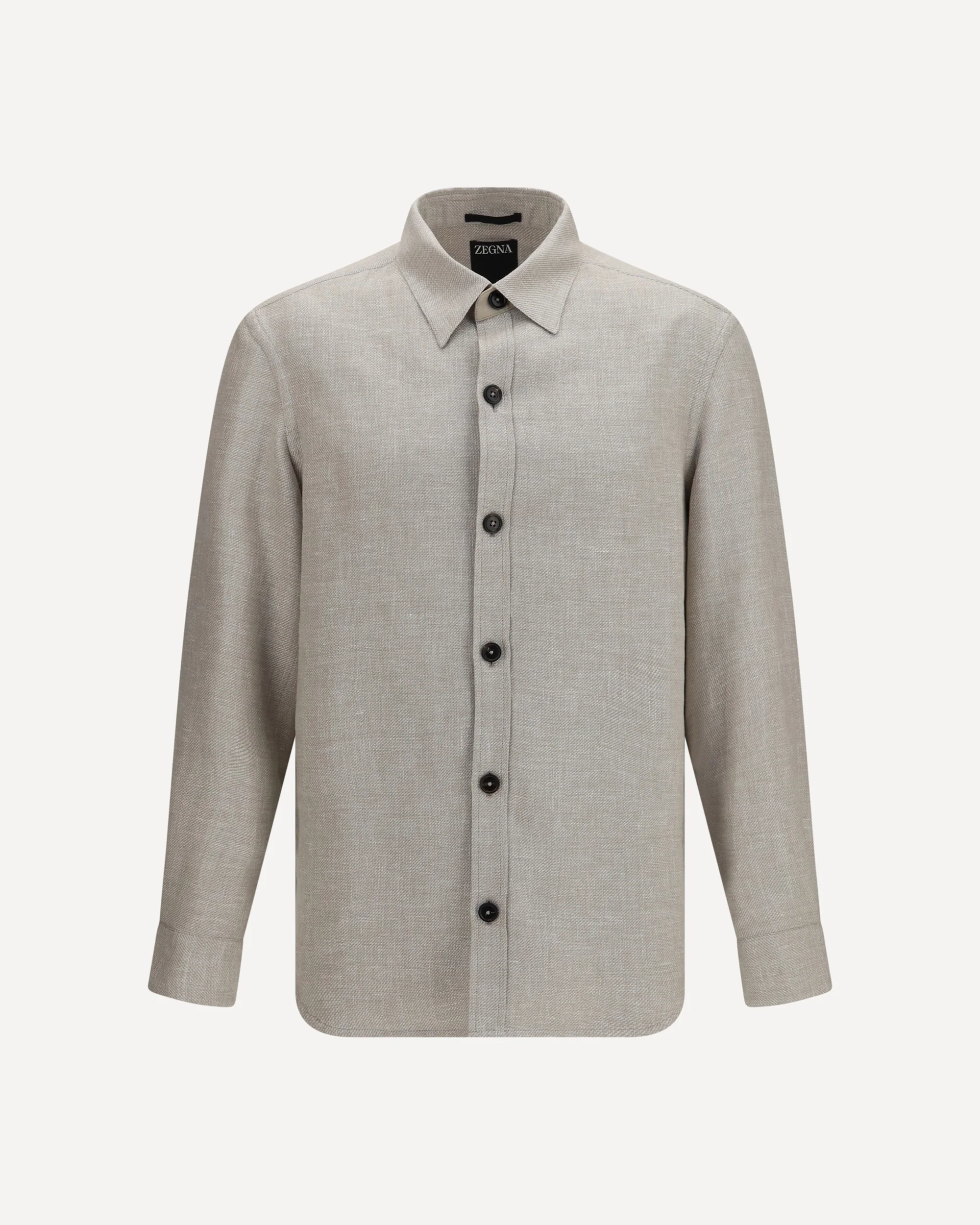 Cashmere, linen, and silk Overshirt - BEIGE | Cheap Luxury Handbags Store,