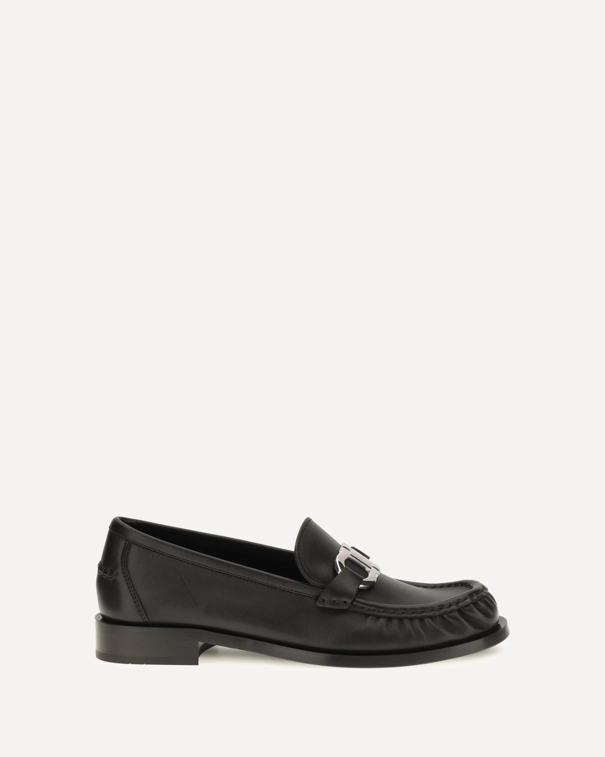 Leather Loafers - BLACK | Cheap Luxury Handbags Store,
