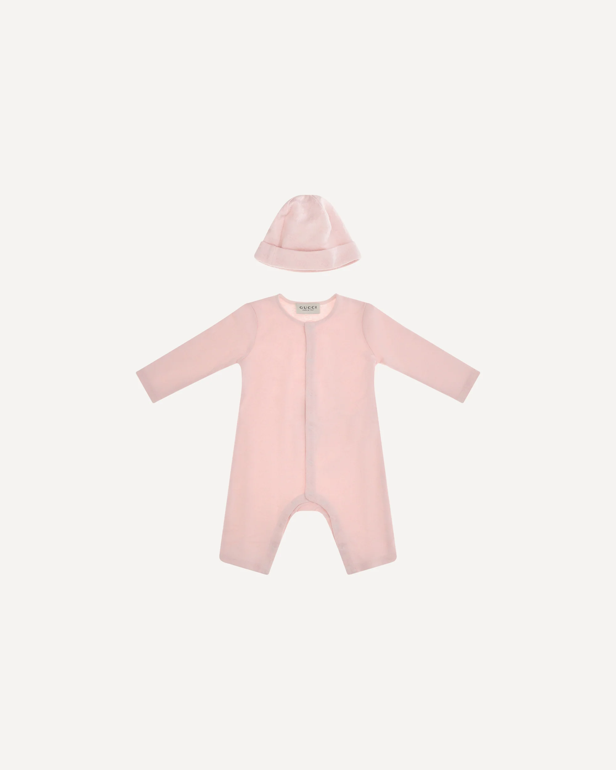 GG cotton piqué Baby gift Set - PINK | Cheap Luxury Handbags Store,