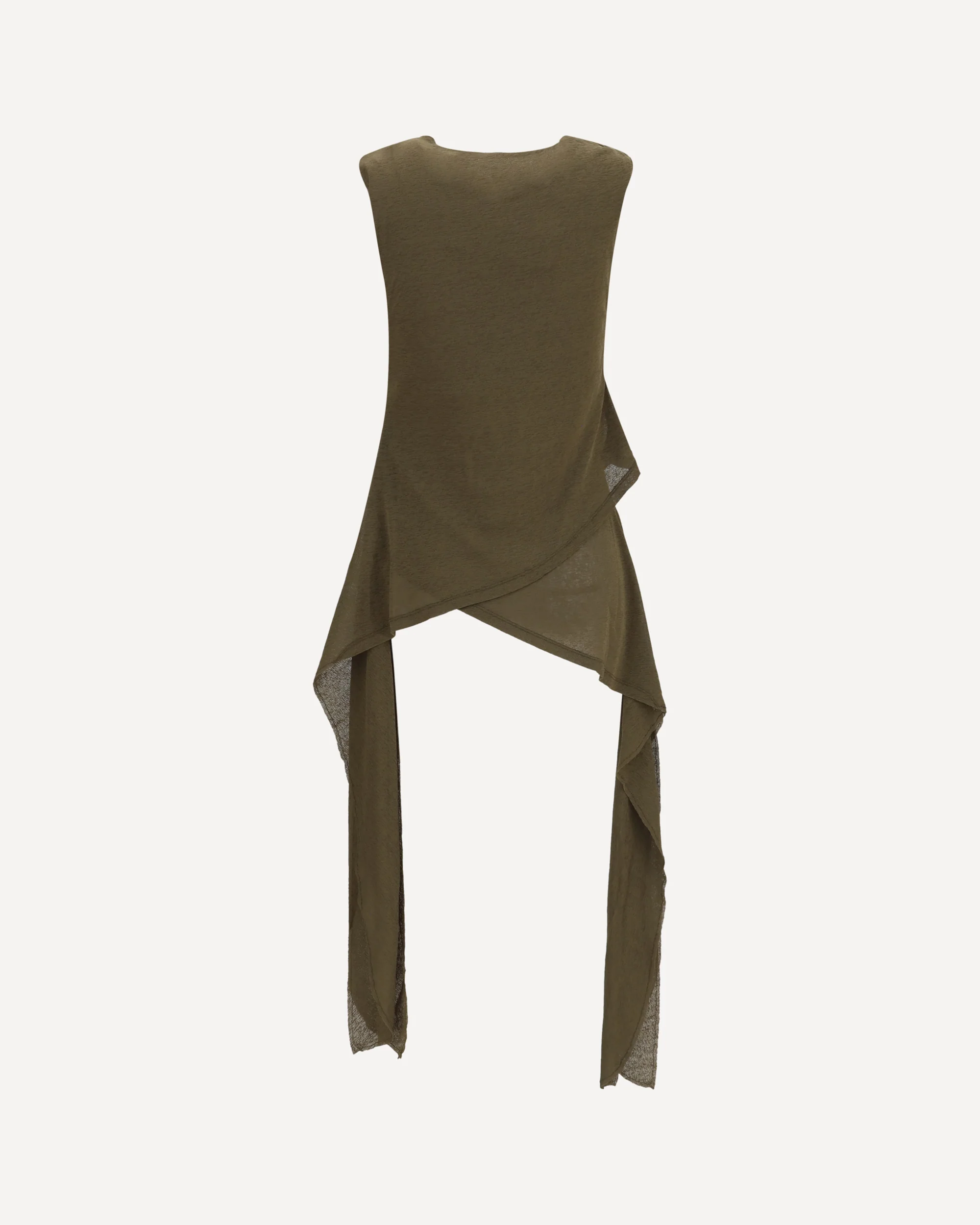 Asymmetrical knot Top - GREEN | Cheap Luxury Handbags Store,