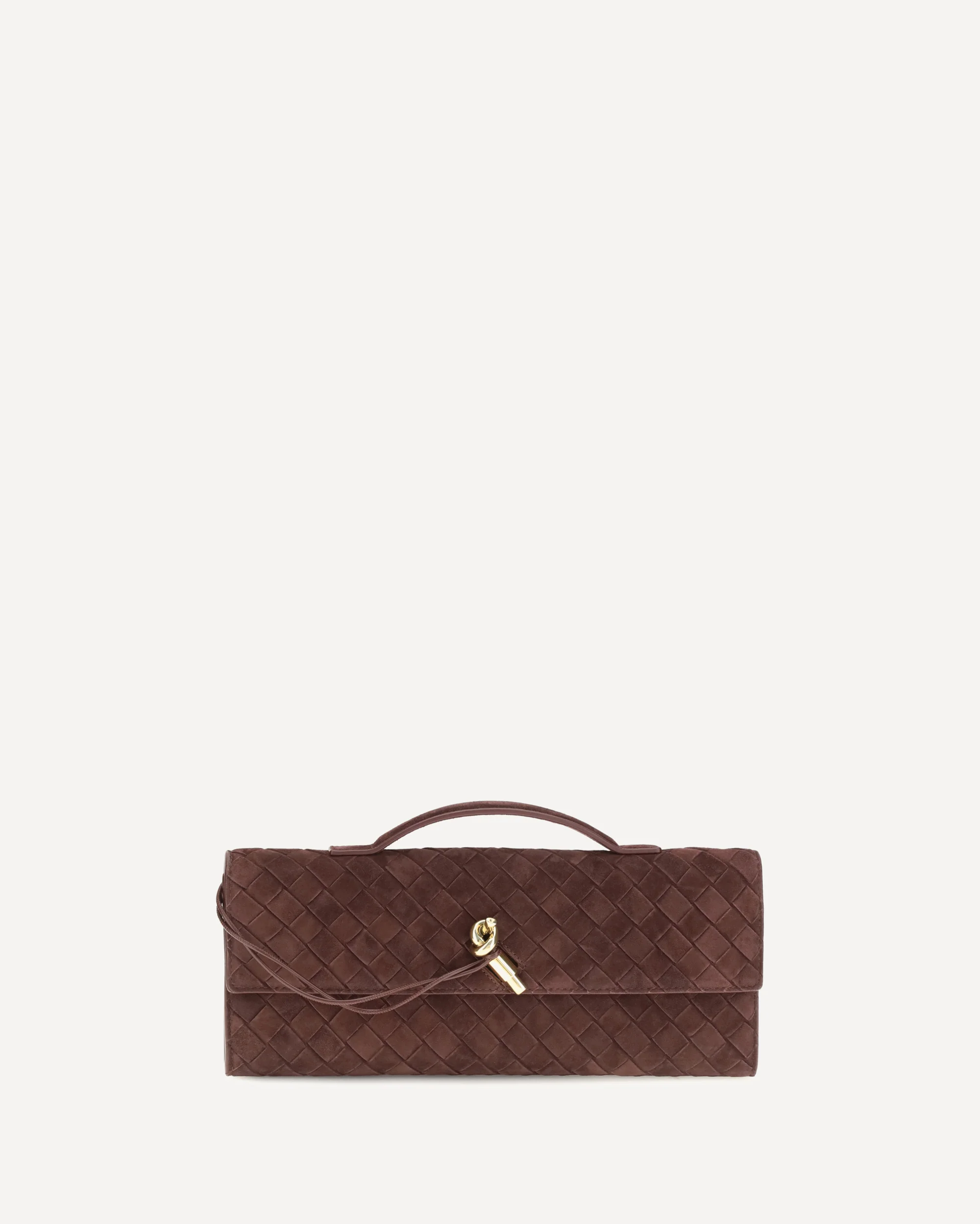 Andiamo Clutch - BROWN | Cheap Luxury Handbags Store,