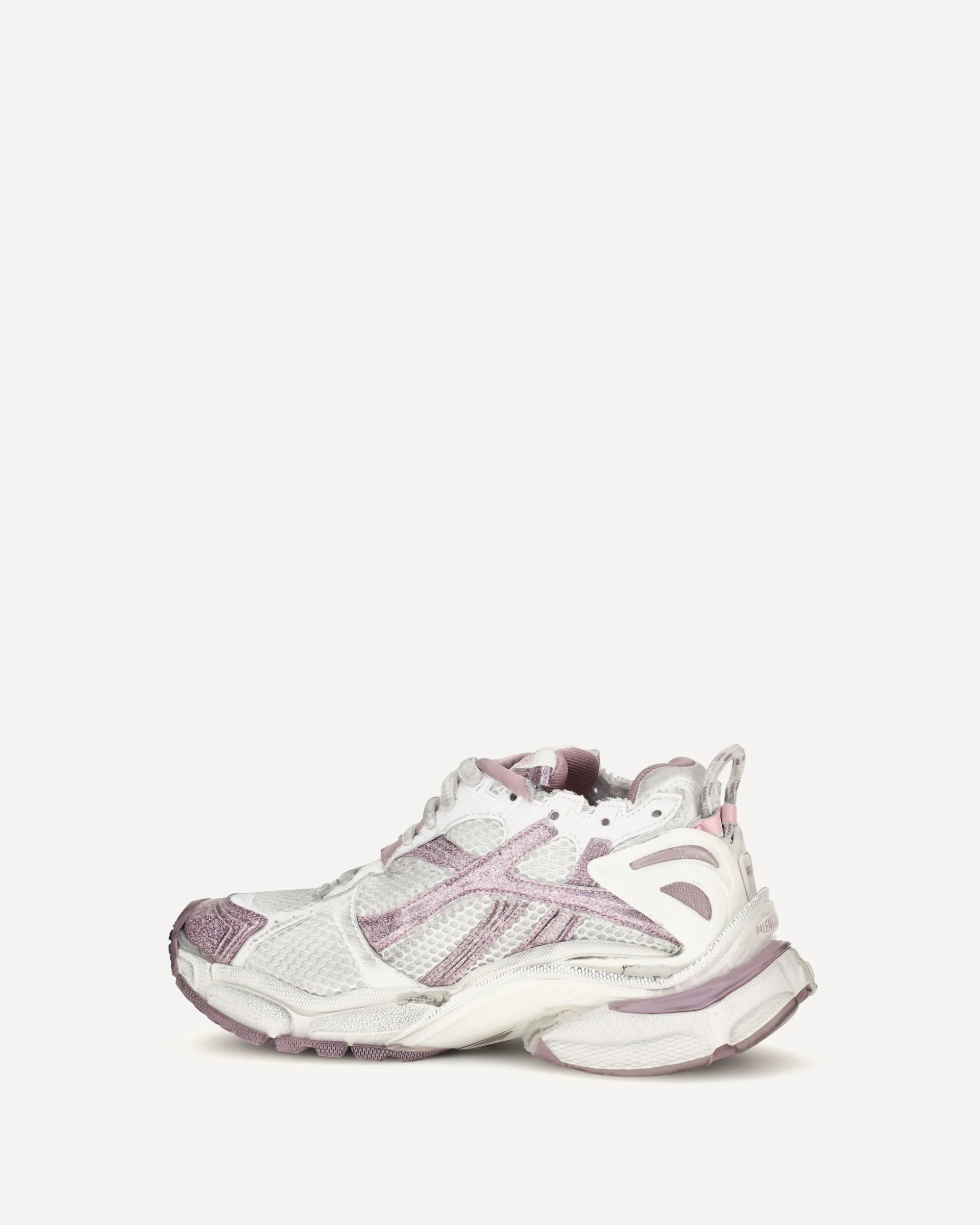 Runner Glitter Sneakers - LILAC  | Cheap Luxury Handbags Store,