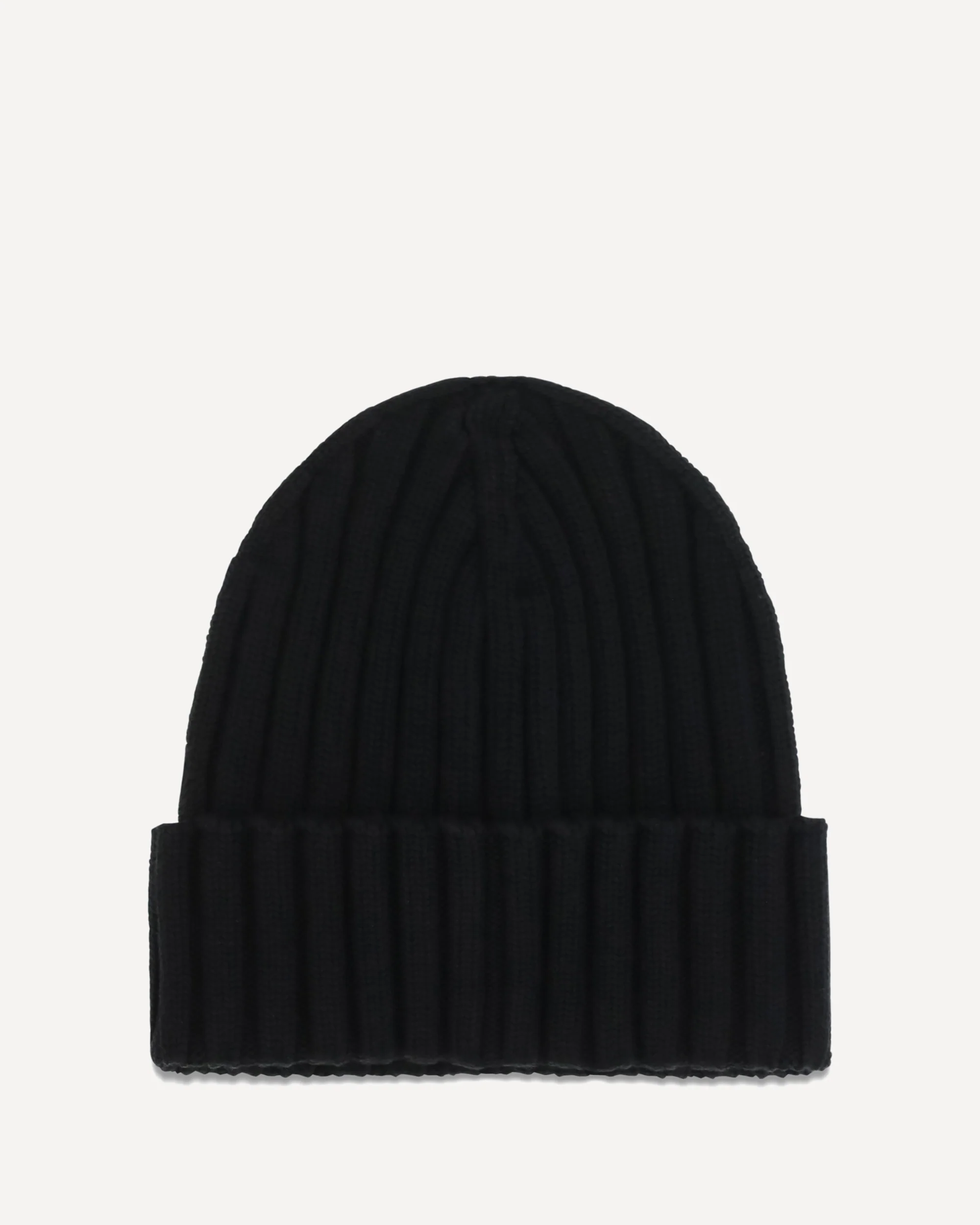 Wool Beanie with logo - BLACK | Cheap Luxury Handbags Store,
