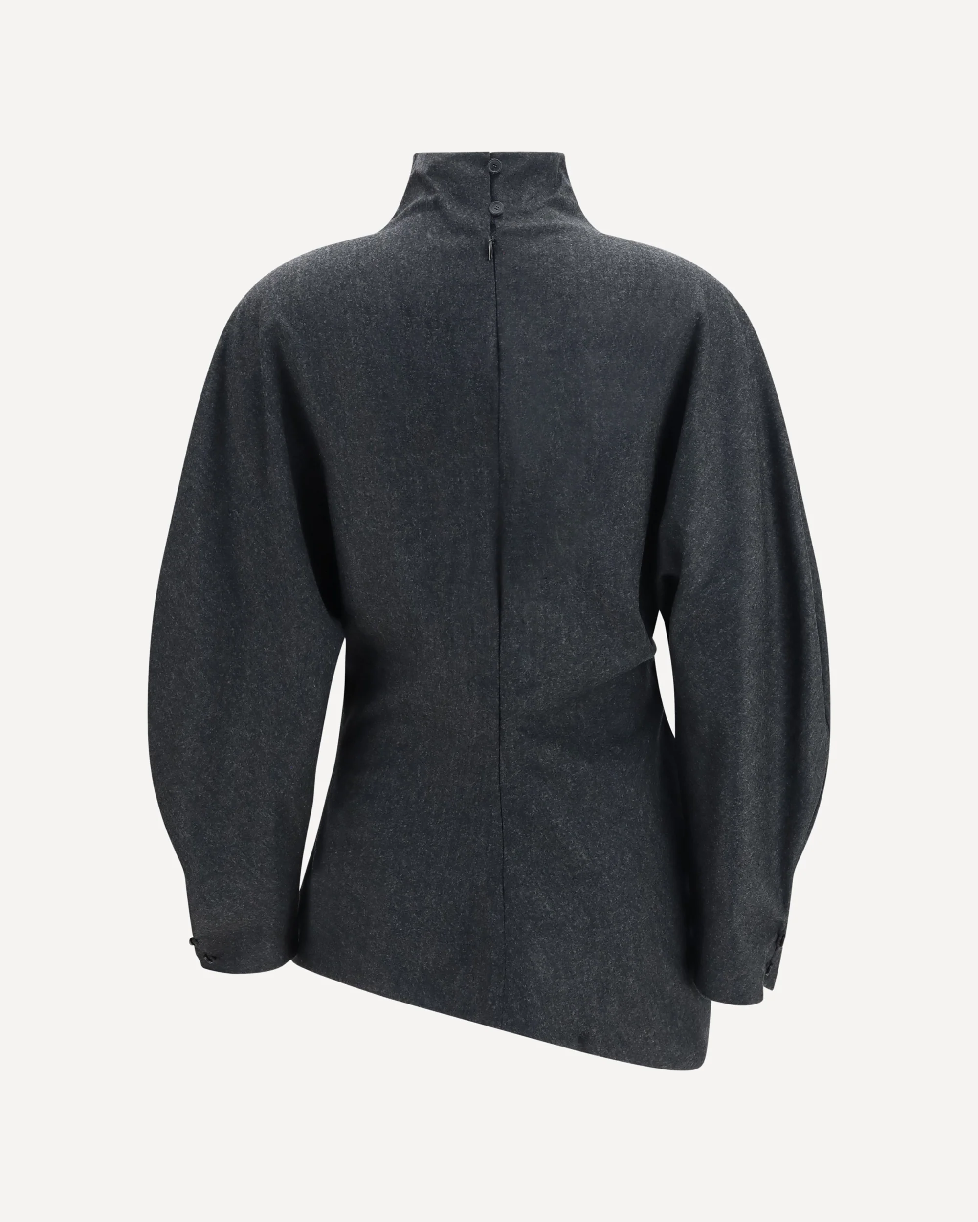 Harlow wool-cashmere Top - GREY | Cheap Luxury Handbags Store,
