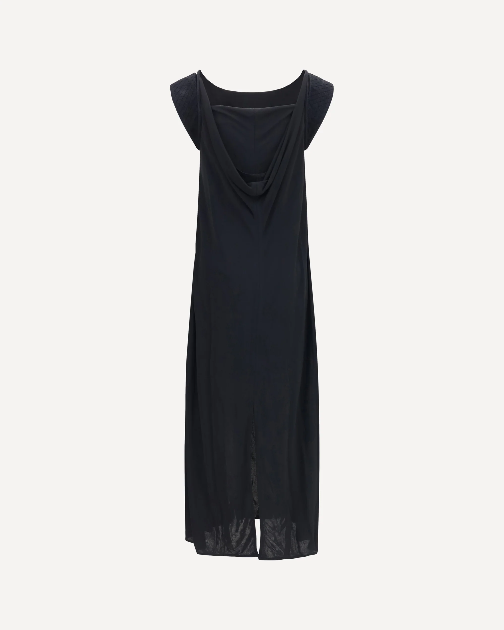 Viscose crêpe jersey Dress - BLACK | Cheap Luxury Handbags Store,
