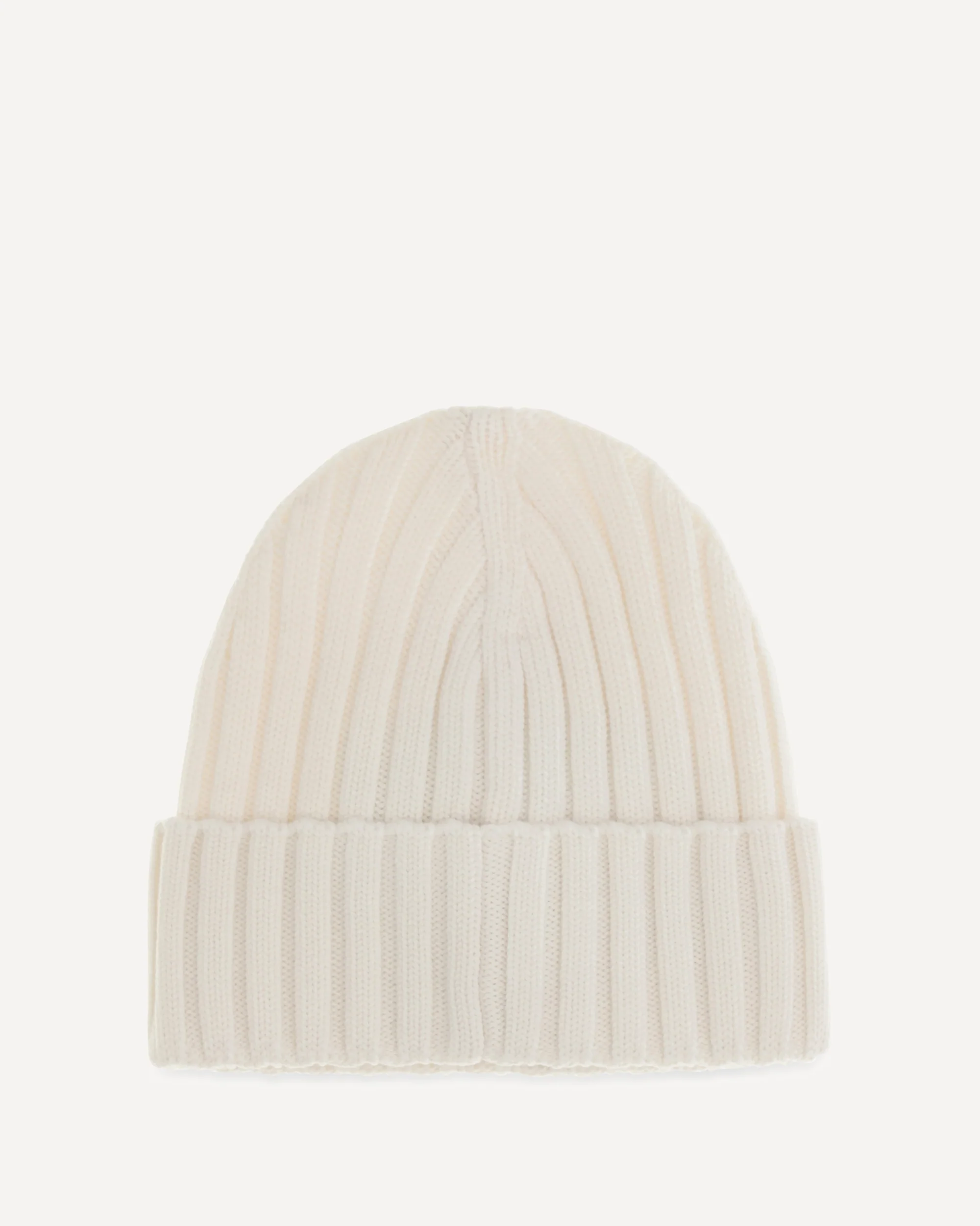 Wool Beanie with logo - WHITE | Cheap Luxury Handbags Store,