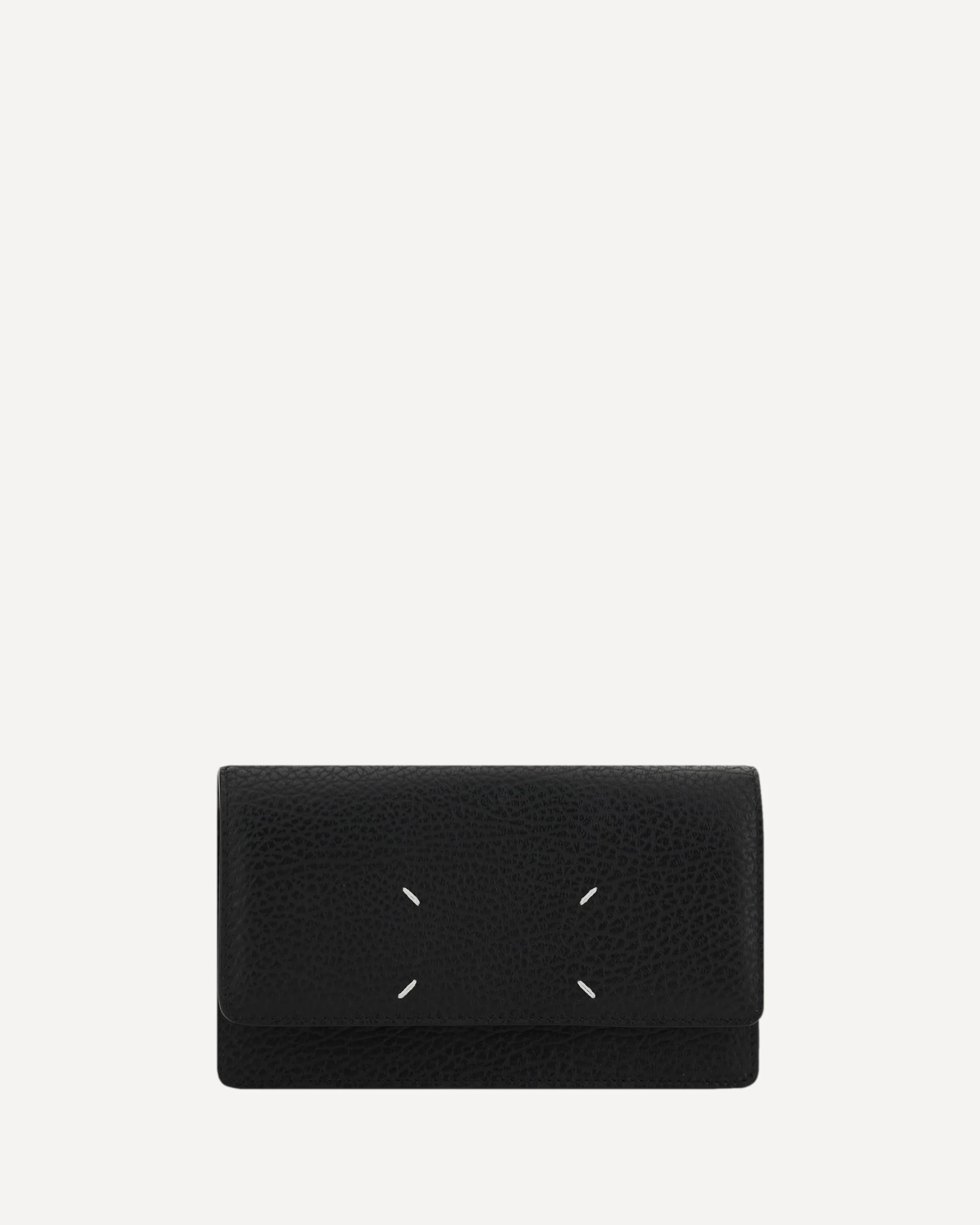 Grained leather Wallet - BLACK | Cheap Luxury Handbags Store,